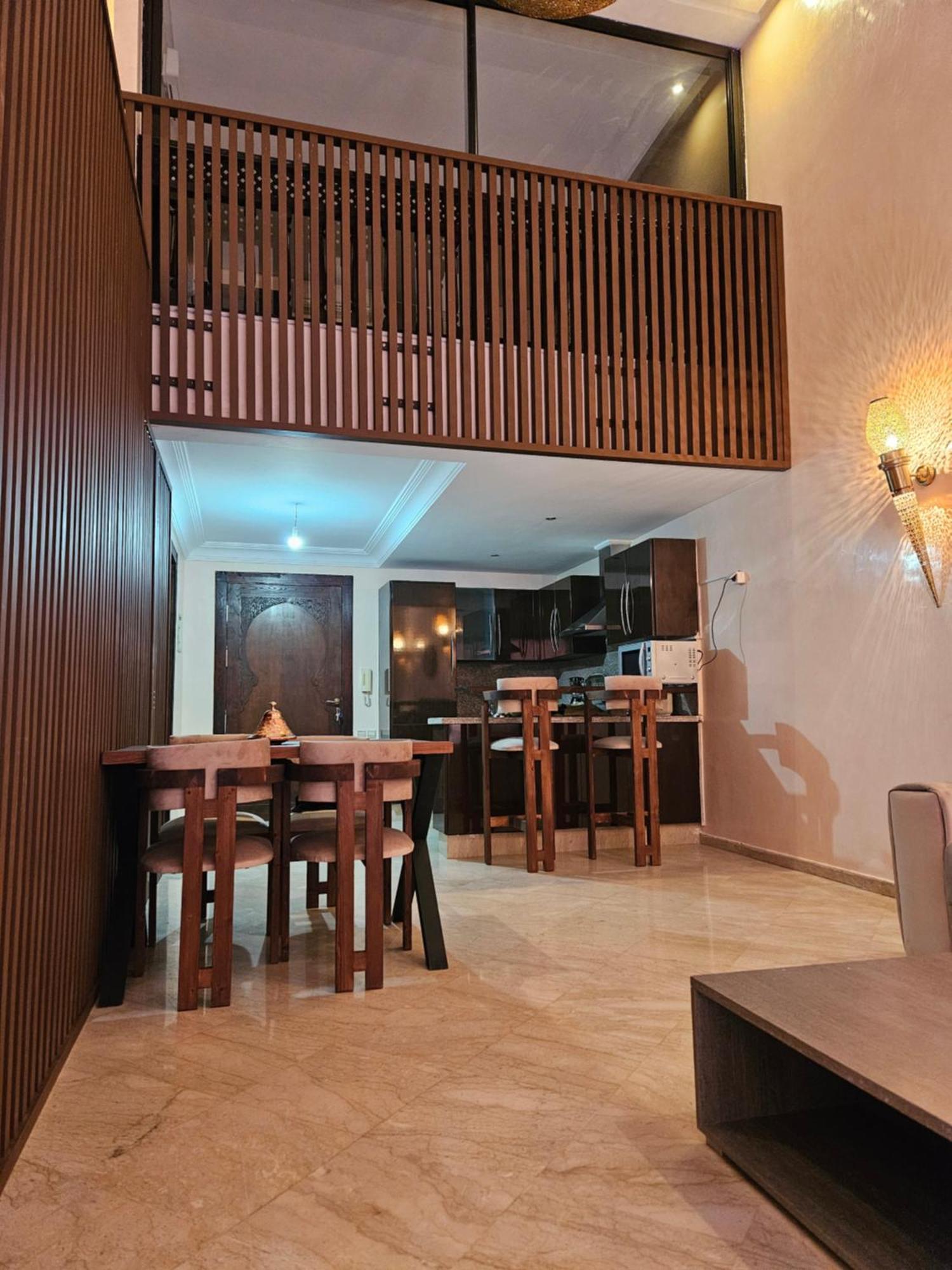 Charmant Duplex Au Coeur De Gueliz, Quartier Haut De Gamme De Marrakech Marrakesh Ngoại thất bức ảnh