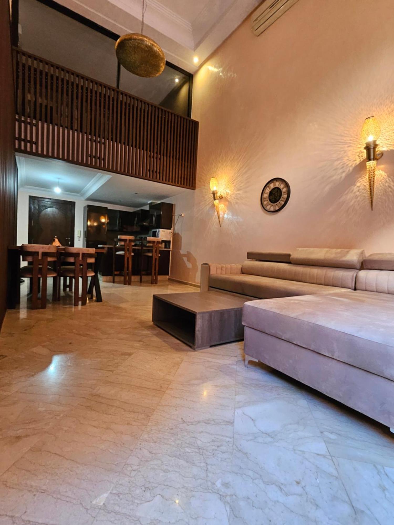 Charmant Duplex Au Coeur De Gueliz, Quartier Haut De Gamme De Marrakech Marrakesh Ngoại thất bức ảnh